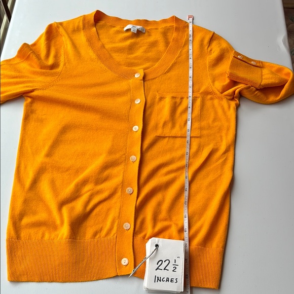 New GAP Vibrant Orange Cardigan Sweater NWOT - Picture 12 of 14